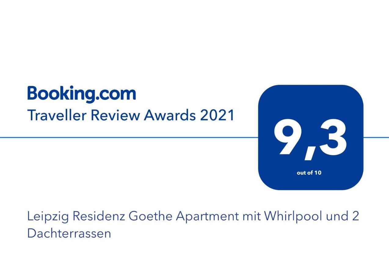 Leipzig Residenz Goethe Apartment Mit 2 Dachterrassen Eksteriør billede